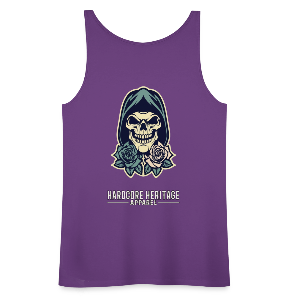 American Traditional Reaper Women’s Tank - purple