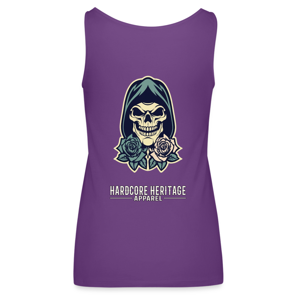 American Traditional Reaper Women’s Tank - purple