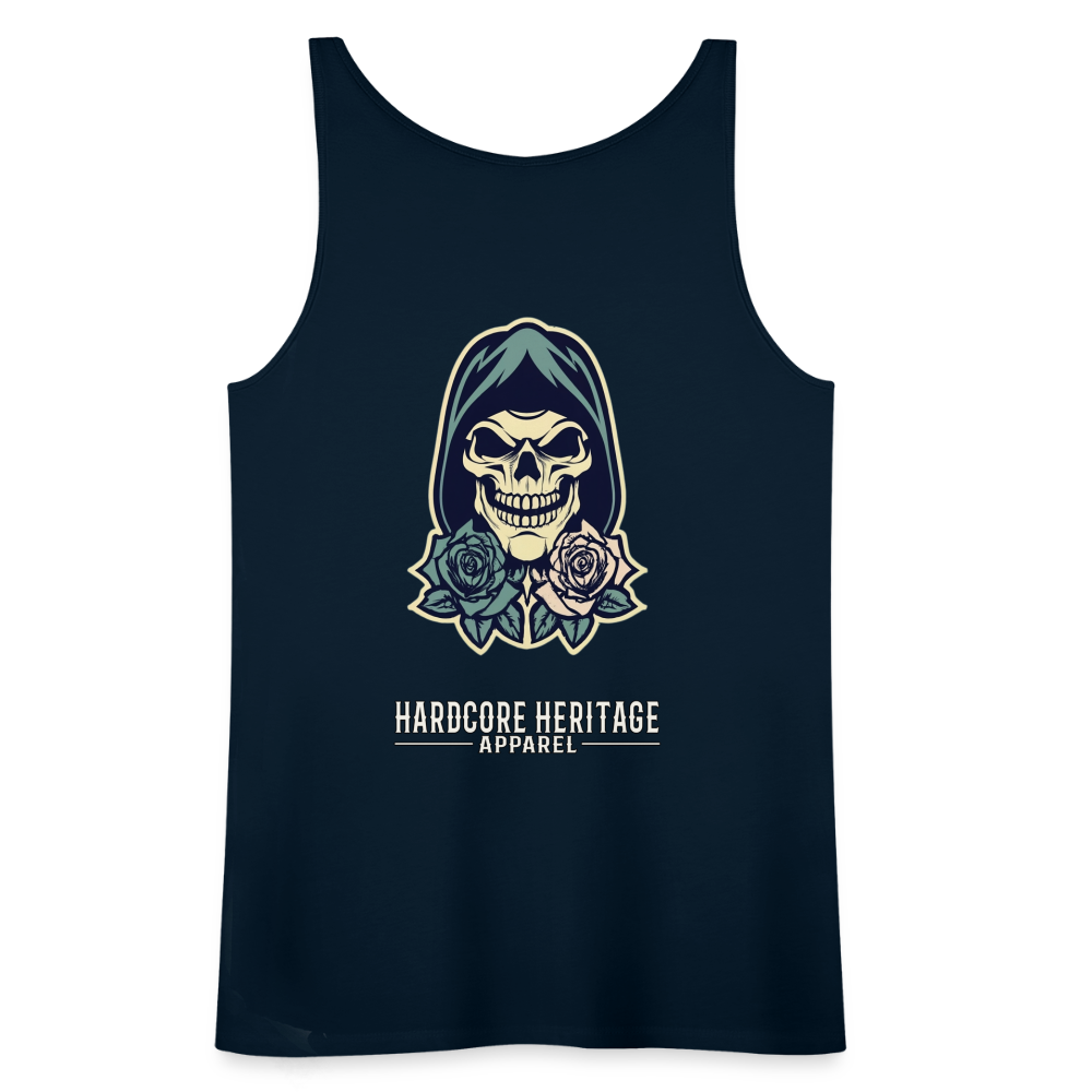 American Traditional Reaper Women’s Tank - deep navy