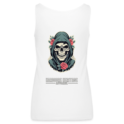 Death's Lover Women’s Tank - white