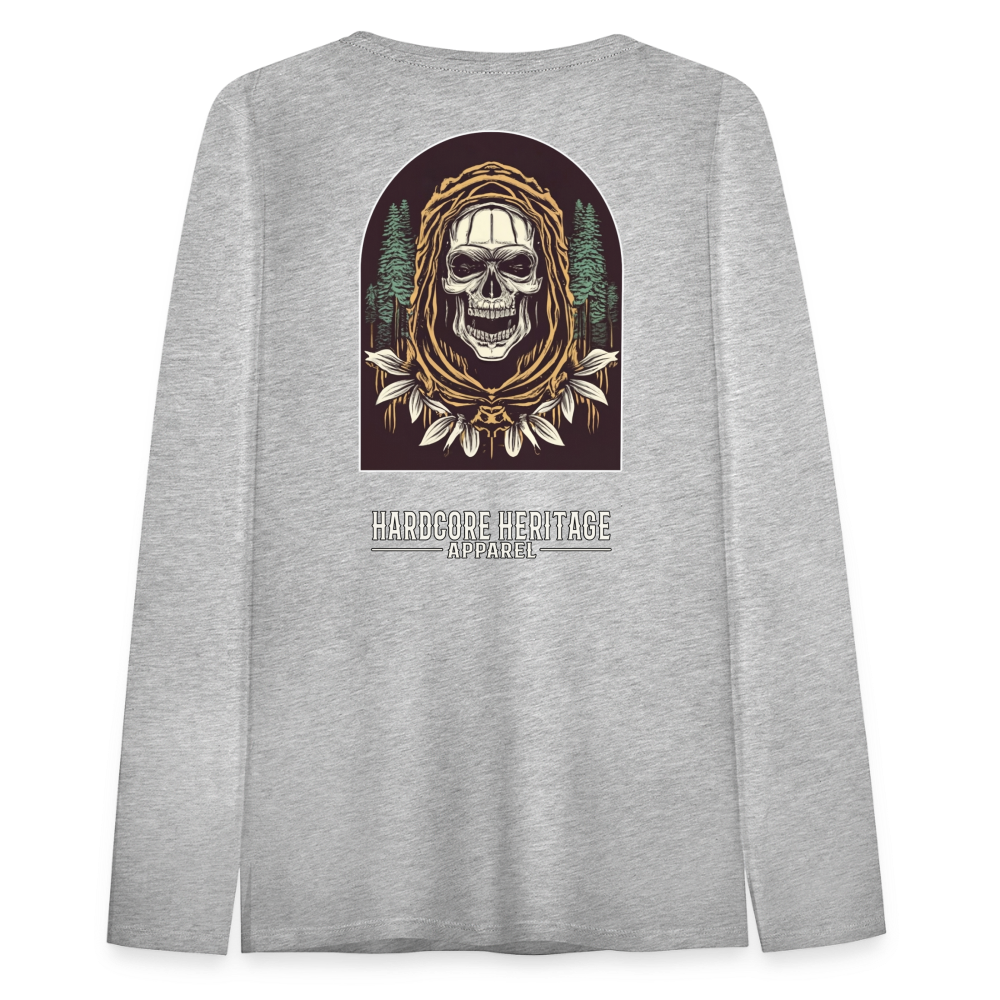 Warlock Women's Long Sleeve Tee - heather gray