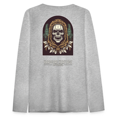 Warlock Women's Long Sleeve Tee - heather gray