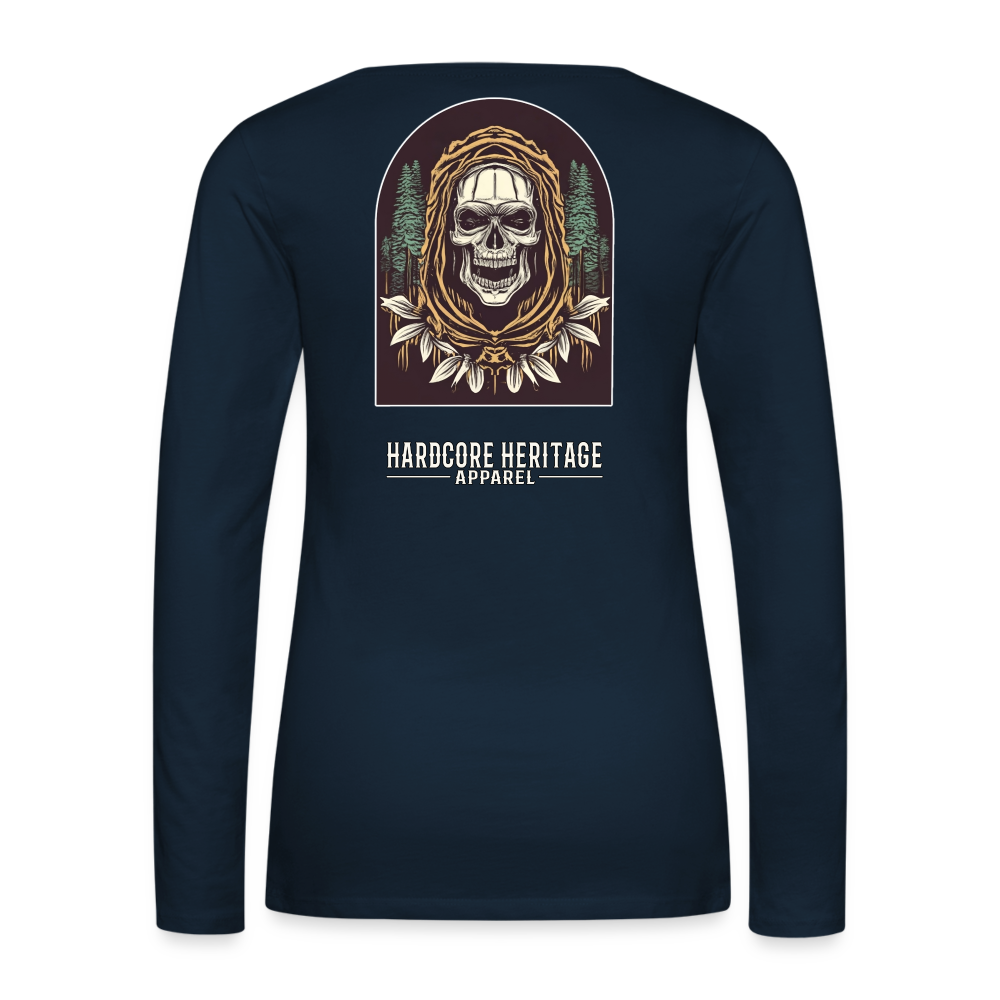 Warlock Women's Long Sleeve Tee - deep navy