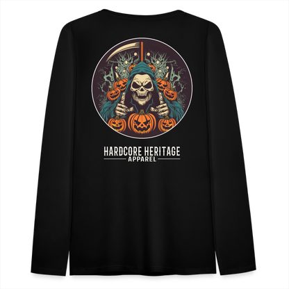 Jack-O-Reaper Women's Long Sleeve Tee - black