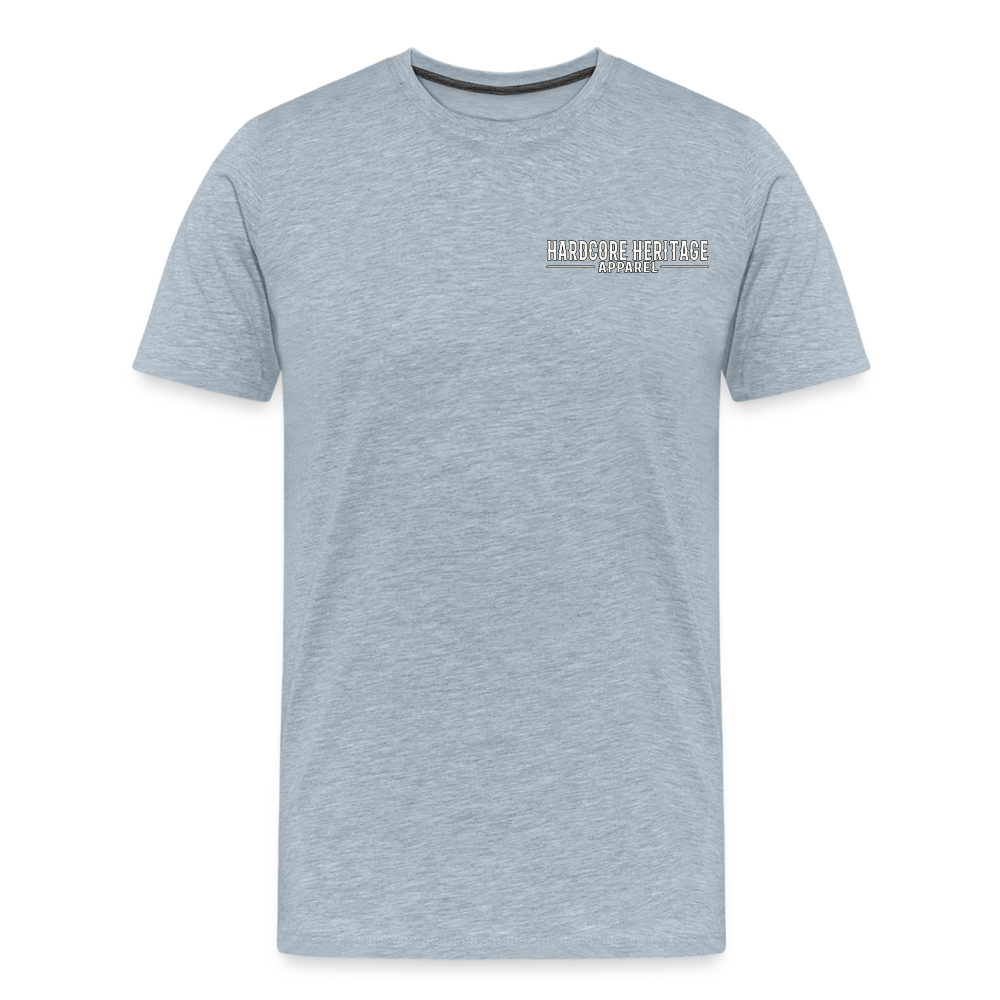 Happy Hour Tee - heather ice blue