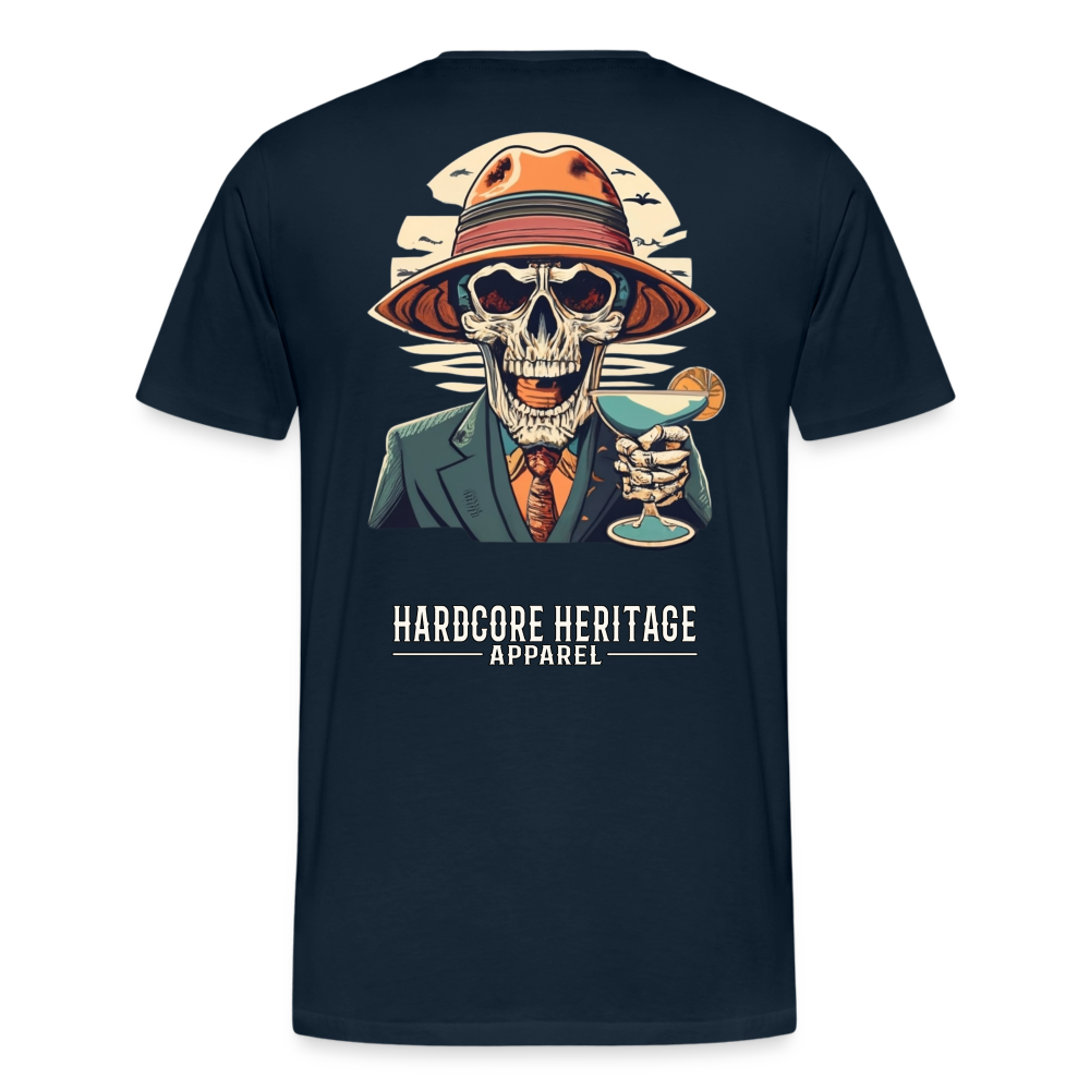 Happy Hour Tee - deep navy