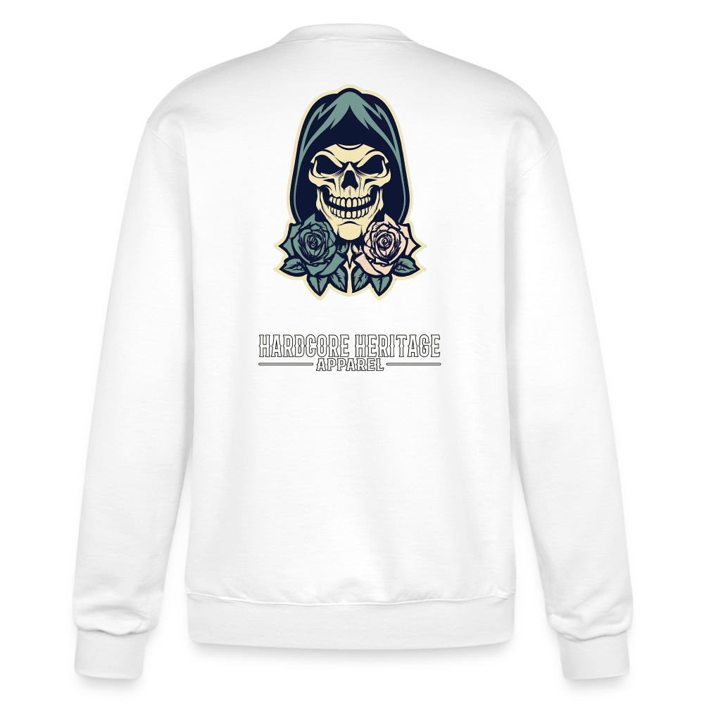 American Traditional Reaper Powerblend Sweatshirt - white