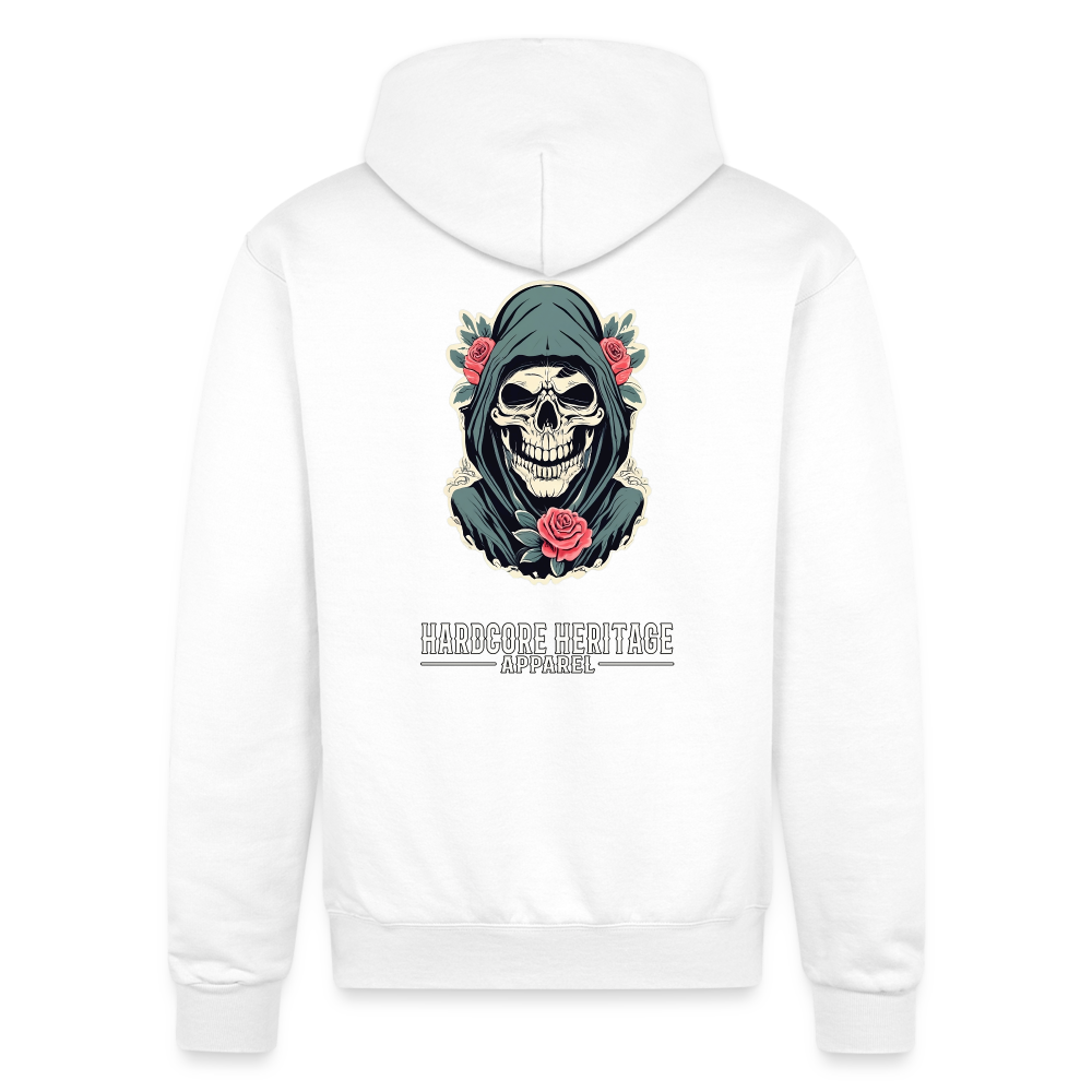 Death's Lover Powerblend Hoodie - white