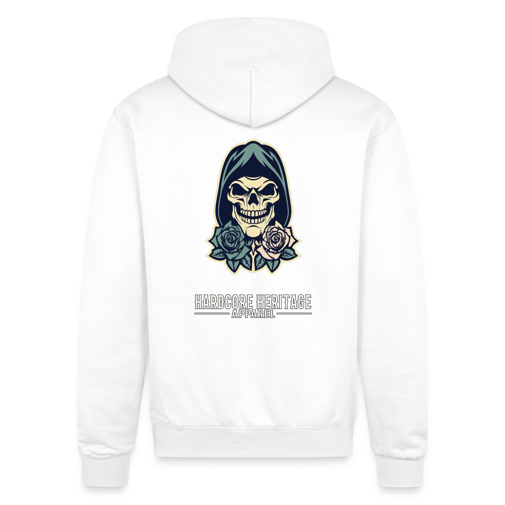 American Traditional Reaper Powerblend Hoodie - white