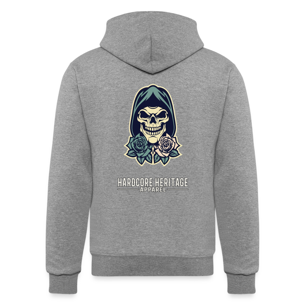 American Traditional Reaper Powerblend Hoodie - heather gray