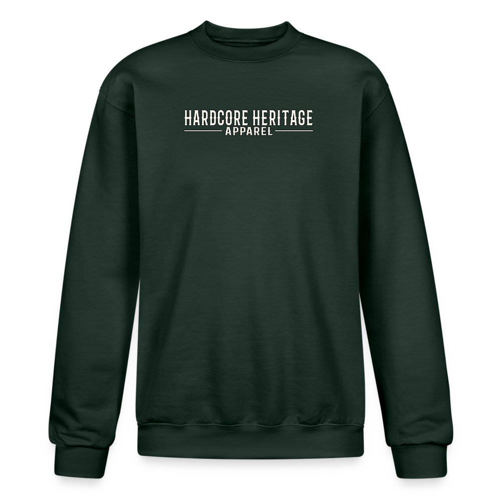 Life's a Beach v2 Powerblend Sweatshirt - Dark Green