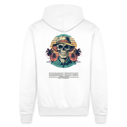 Island Retreat Powerblend Hoodie - white