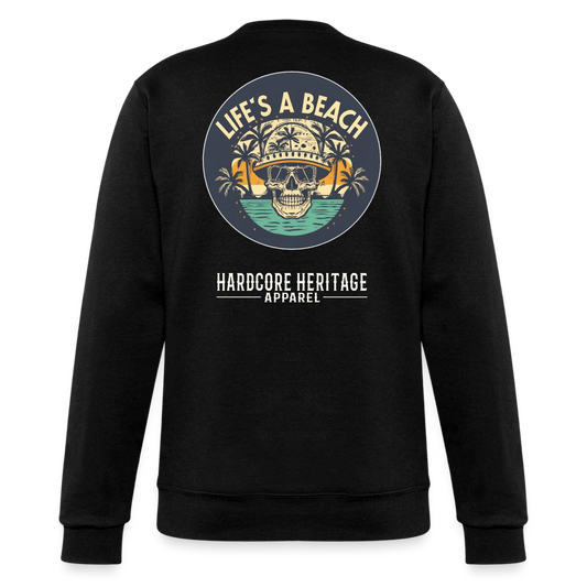 Life's a Beach Powerblend Sweatshirt - black