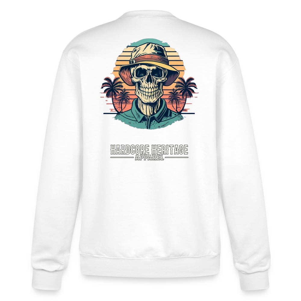 Island Retreat Powerblend Sweatshirt - white