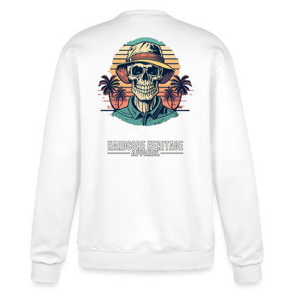 Island Retreat Powerblend Sweatshirt - white