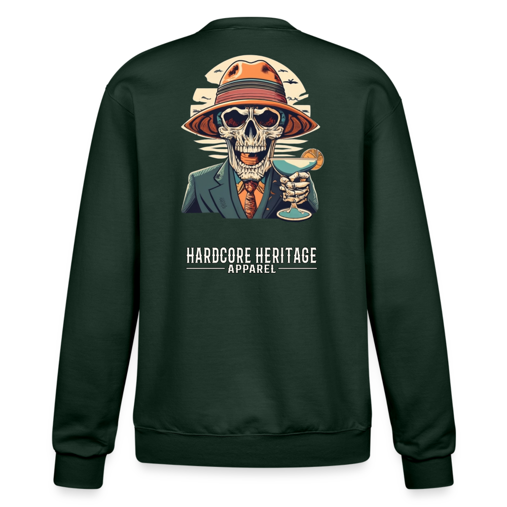 Happy Hour Powerblend Sweatshirt - Dark Green