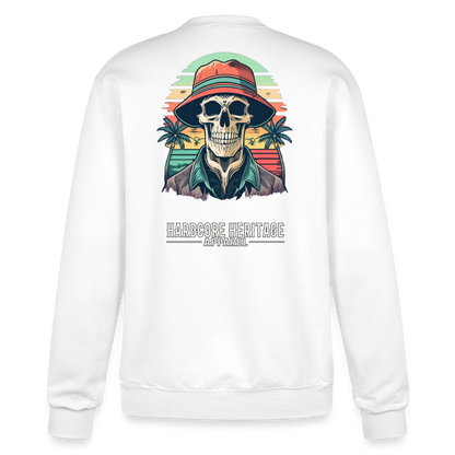 Another Day in Paradise Powerblend Sweatshirt - white