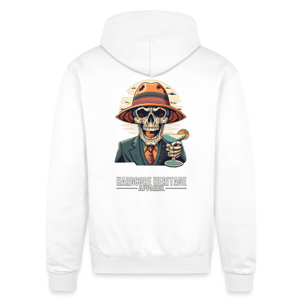 Happy Hour Powerblend Hoodie - white