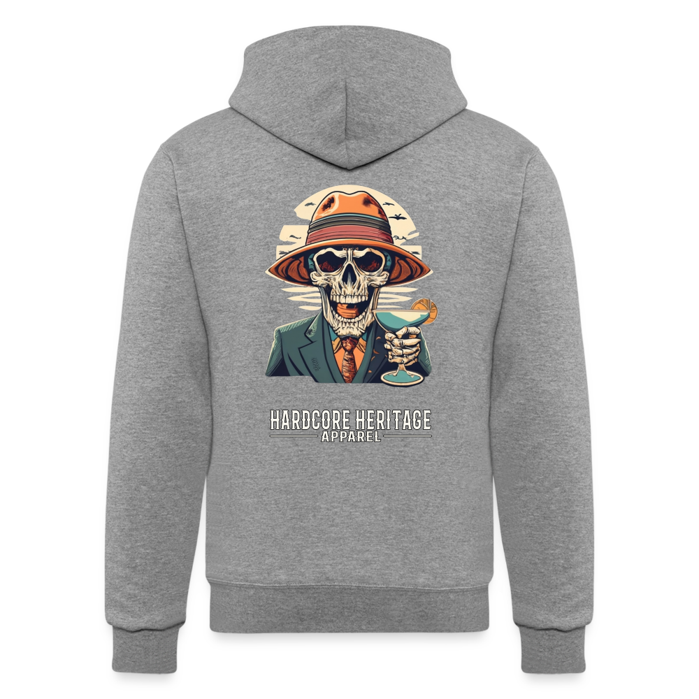 Happy Hour Powerblend Hoodie - heather gray