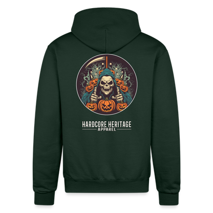 Jack-O-Reaper Powerblend Hoodie - Dark Green