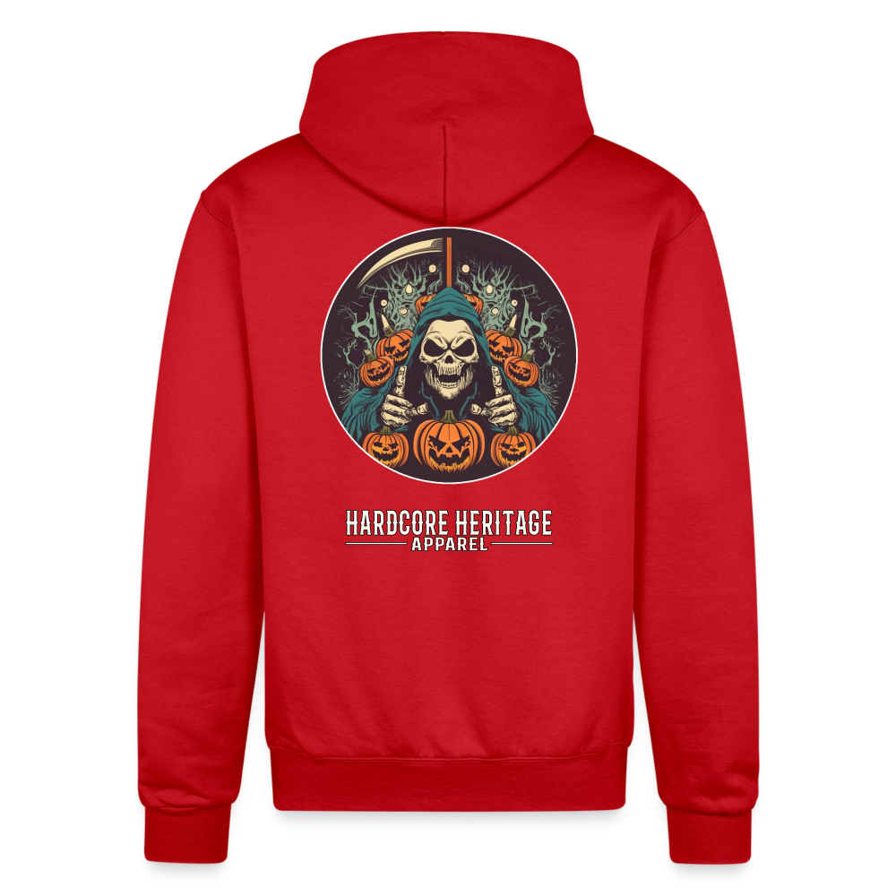 Jack-O-Reaper Powerblend Hoodie - Scarlet