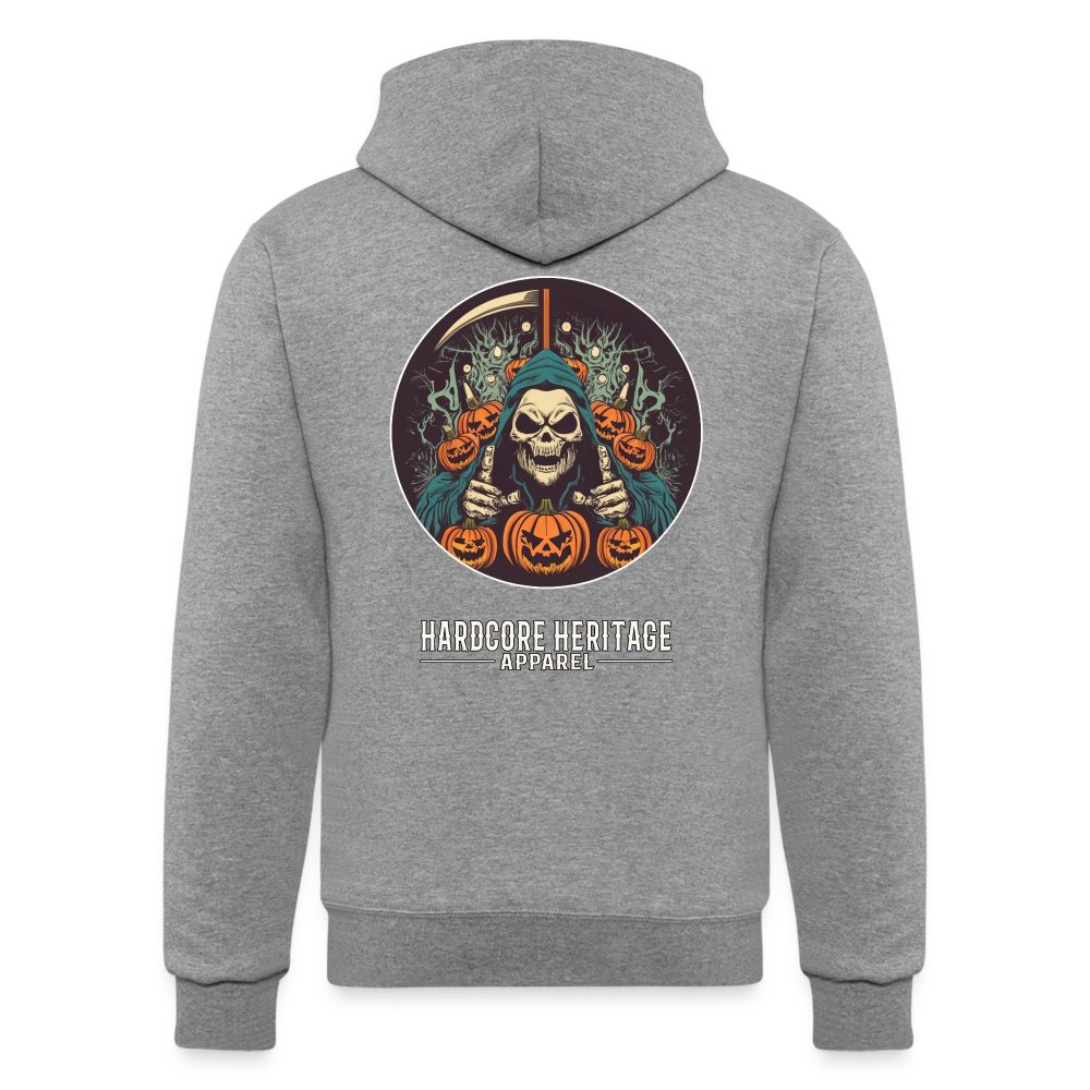 Jack-O-Reaper Powerblend Hoodie - heather gray