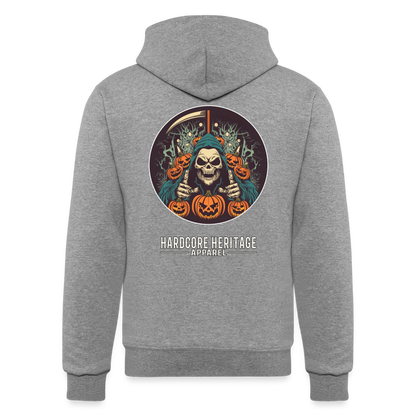 Jack-O-Reaper Powerblend Hoodie - heather gray