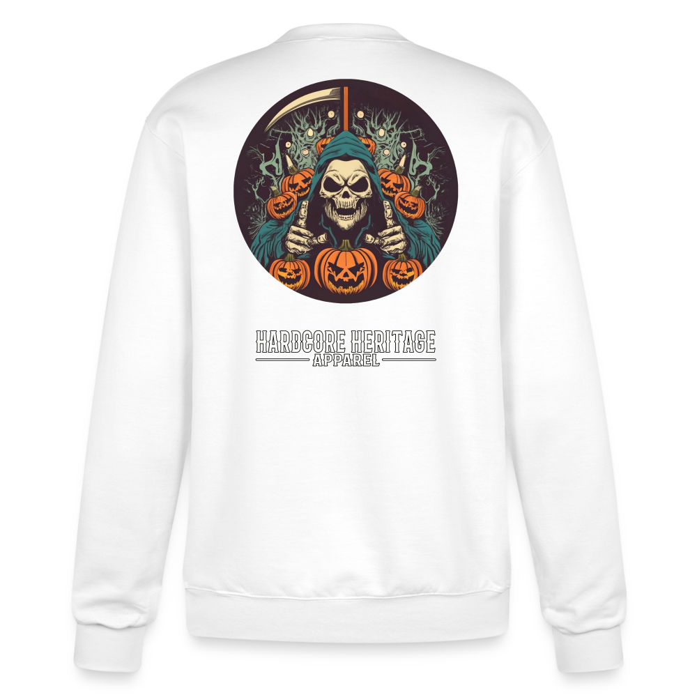 Jack-O-Reaper Powerblend Sweatshirt - white