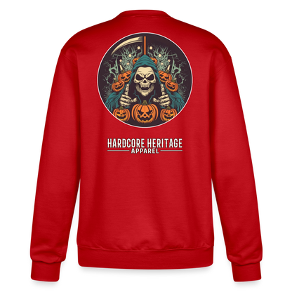 Jack-O-Reaper Powerblend Sweatshirt - Scarlet