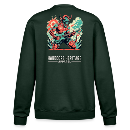 Rock Devil Powerblend Sweatshirt - Dark Green