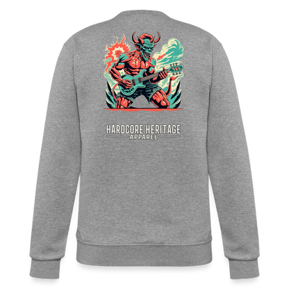 Rock Devil Powerblend Sweatshirt - heather gray