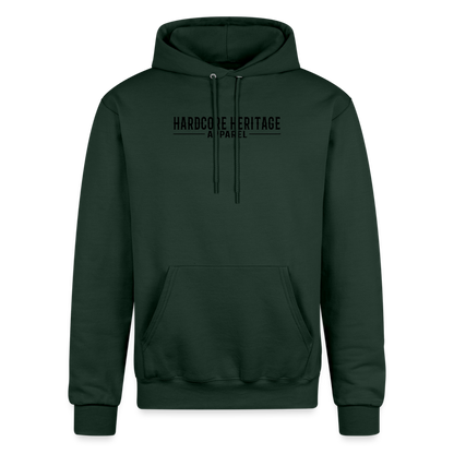 Rock's Not Dead Powerblend Hoodie - Dark Green