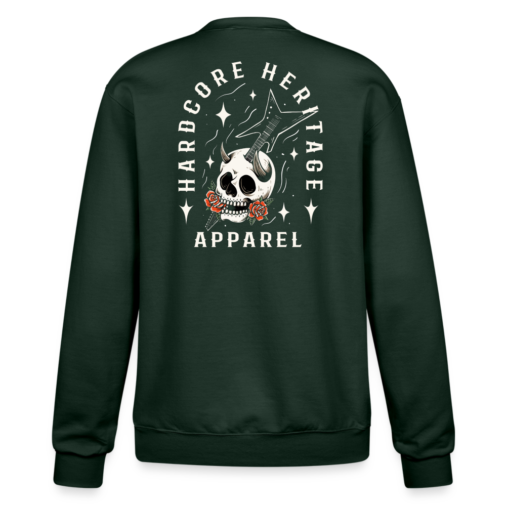 Hair Band Powerblend Sweatshirt - Dark Green