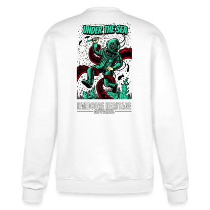 Ocean Dweller Powerblend Sweatshirt - white