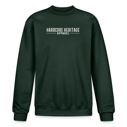 Trust is Earned Powerblend Sweatshirt - Dark Green