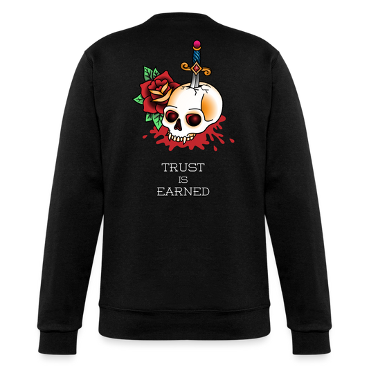 Trust is Earned Powerblend Sweatshirt - black