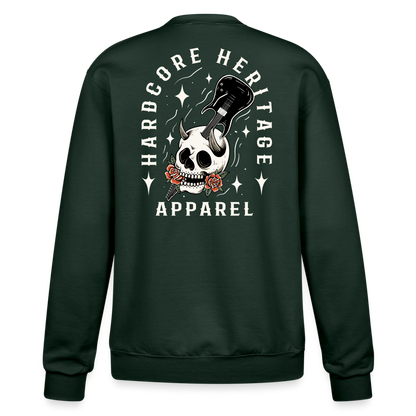 Hardcore Band Powerblend Sweatshirt - Dark Green