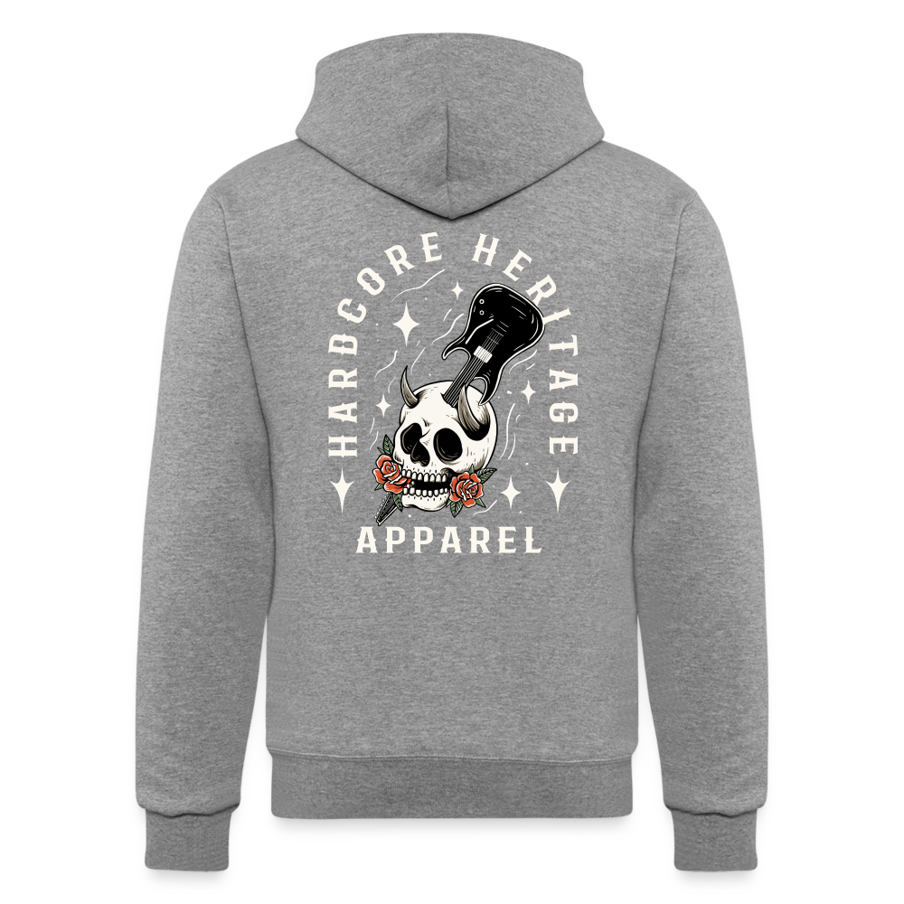 Hardcore Band Powerblend Hoodie - heather gray