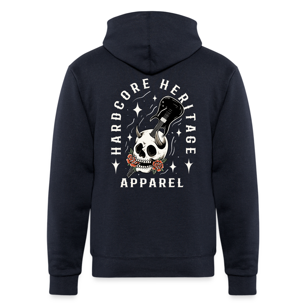 Hardcore Band Powerblend Hoodie - navy