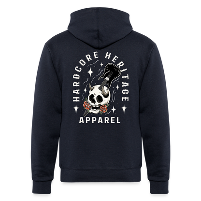 Hardcore Band Powerblend Hoodie - navy