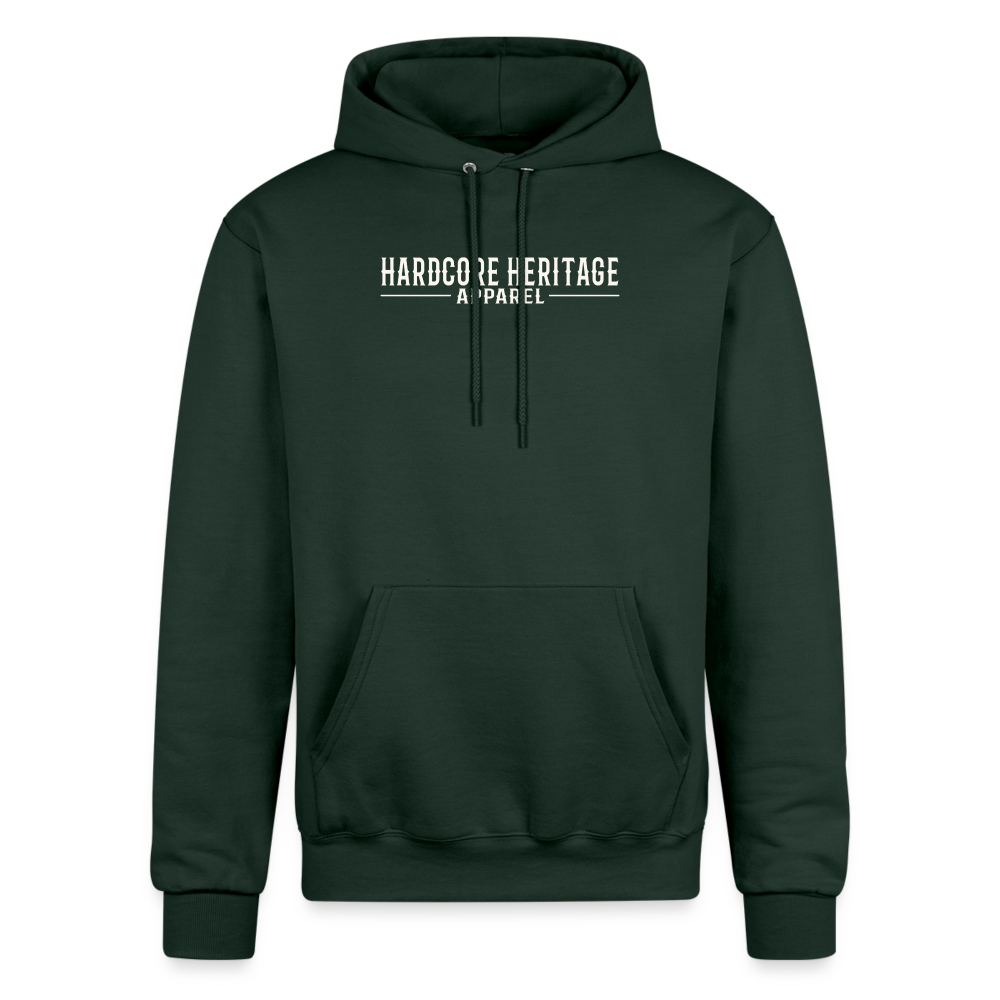 Trust is Earned Powerblend Hoodie - Dark Green