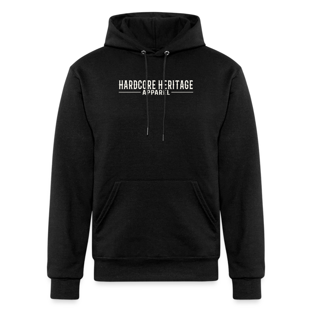 Trust is Earned Powerblend Hoodie - black