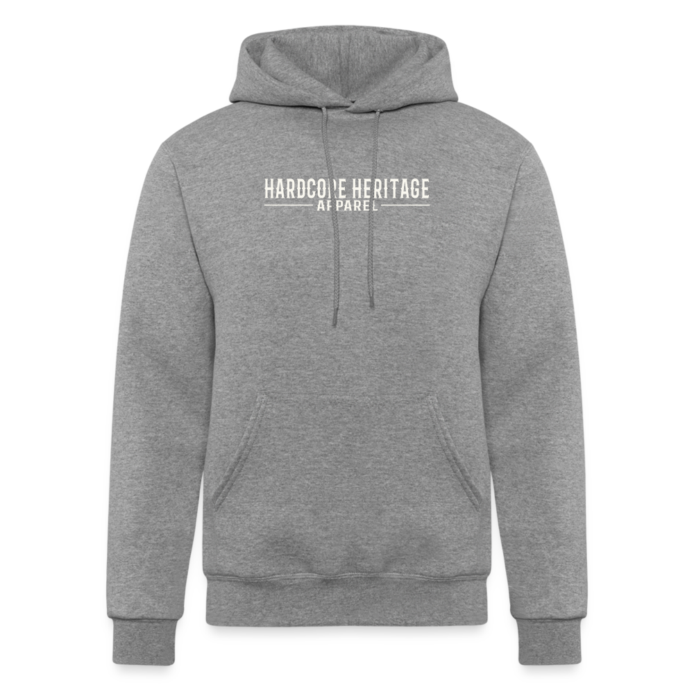 Trust is Earned Powerblend Hoodie - heather gray