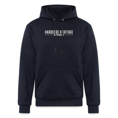 Trust is Earned Powerblend Hoodie - navy