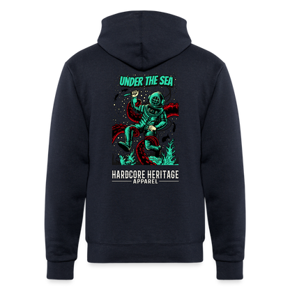 Ocean Dweller Powerblend Hoodie - navy