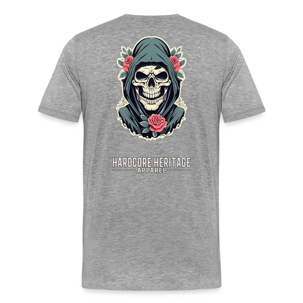 Death's Lover Tee - heather gray