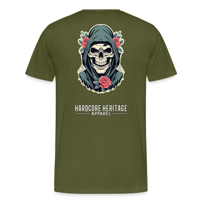 Death's Lover Tee - olive green