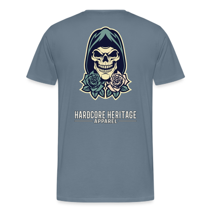 American Traditional Reaper Tee - steel blue