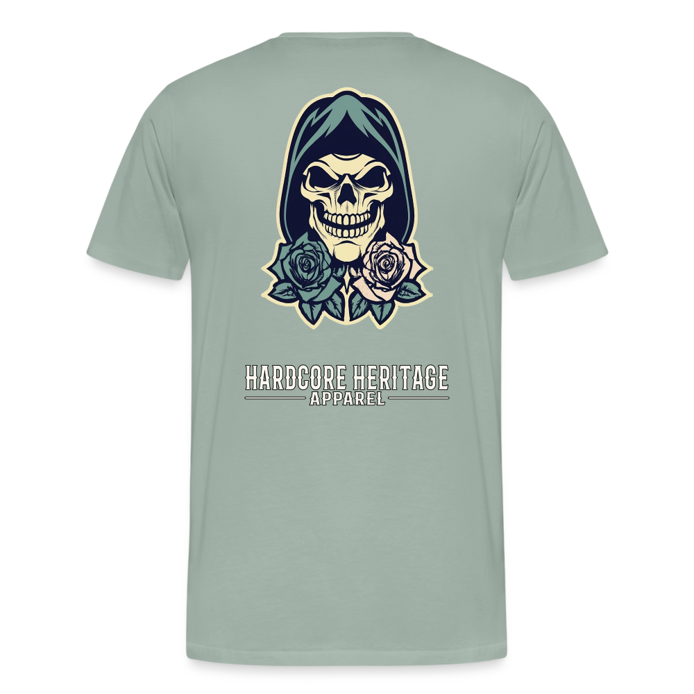 American Traditional Reaper Tee - steel green