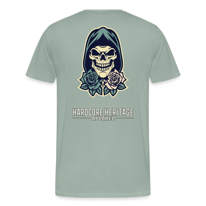 American Traditional Reaper Tee - steel green